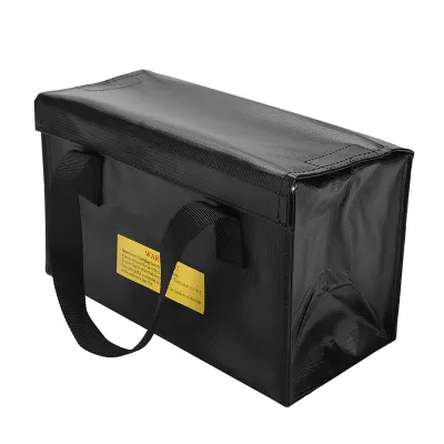 Imagen del producto de Bolsa a prueba de explosiones, bolsa para baterías LiPo, bolsa a prueba de explosiones para baterías, bolsa a prueba de explosiones para baterías LiPo, bolsa para cargar baterías LiPo
