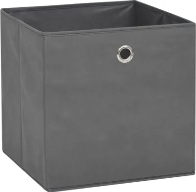 Produktbild von vidaXL Aufbewahrungsboxen 4 Stk. Vliesstoff 32x32x32 cm Grau
