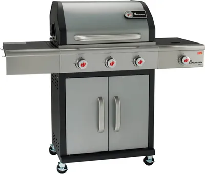 Produktbild von LANDMANN Gasgrill 12940 Triton PTS BR3.1 121cm silber