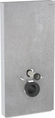 Immagine prodotto di Geberit Monolith module sanitaire pour WC suspendu, 101 cm, entrée deau latérale, avec tubulure de raccordement, 131.022.JV.5, 131.022.JV.5