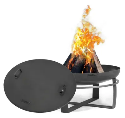 Produktbild von CookKing Feuerschale VIKING 80 cm inkl. Randdeckel 81,5 cm
