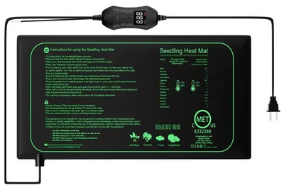 Produktbild von 50-W-Heizmatte für Pflanzen, Reptilien und Setzlinge mit Thermostat
