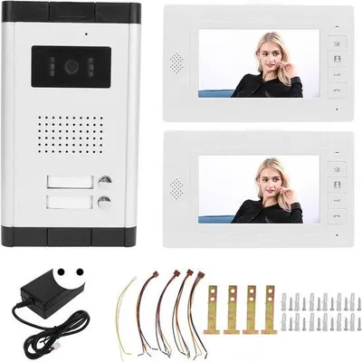 Zdjęcie produktu dla 7-calowy monitor TFT, 2-kierunkowy wideodomofon do willi