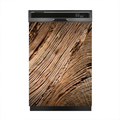 Produktbild von Magnete Dekorative 60x80 cm Küche Magnetmatte Spülmaschine - Braunes Holz