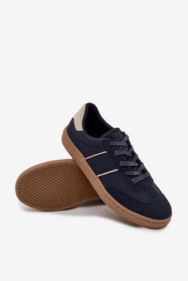 Produktbild von Niedrige Herren Sneaker Big Star SS174079 Marineblau 41