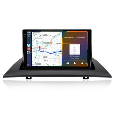 Obrázok produktu pre Autorádio pre BMW X3 E83 (2004–2012), 9,5-palcový 2K QLED displej, 6 GB 128 GB , bezdrôtová podpora CarPlay a Android Auto, 4G SIM karta