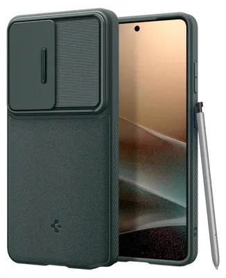 Productafbeelding van Spigen Optik Armor, hoesje, Samsung, Galaxy S26 Ultra, 17,5 cm (6,9 inch), donkergroen