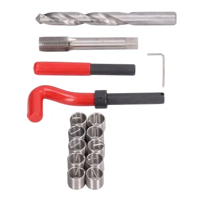 Produktbild von Gewindereparatursatz,Gewindereparatur-Einsatzsatz,Gewindereparatur-Werkzeugsatz,Gewindereparatur-Set,Kompatibles Handwerkzeug-Set,Auto-Reparatur-Set