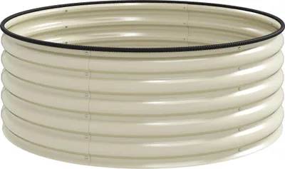 Obrázok produktu pre Fortuna Lai Vysoký záhon z ocele, záhon na rastliny, skleník, záhradný záhon, stohovateľný, kvetináč, zasúvateľný, kvetináč 120x120x43cm, zeleninový záhon pre záhradu, balkón, terasu, kvetináč na kvety, rastliny