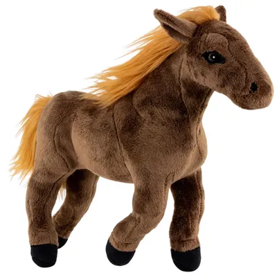 Immagine prodotto di Cavallo Carl Dick in piedi marrone ca. 30 cm, peluche, peluche, peluche 3675
