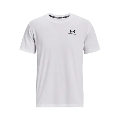 Produktbild von UNDER ARMOUR Heavyweight Logo T-Shirt Herren 100 - white/black S