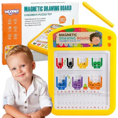 Zdjęcie produktu dla WOOPIE Tablica Magnetyczna Montessori Do Rysowania