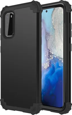 Produktbild von Mobigear Ultra Tough  Samsung Galaxy S20 Hülle Hardcase Backcover Stoßfest - Schwarz