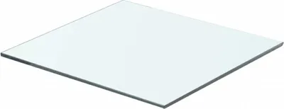 Obrázek produktu pro vidaXL Police 2 ks skleněné průhledné 40x30 cm