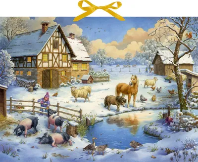 Produktbild von Sound-Adventskalender - Unsere Tiere auf dem Land
