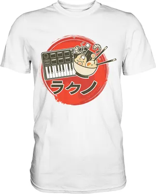 Produktbild von Modular Synthesizer Analog Japanisch Ramen T-Shirt – White / M