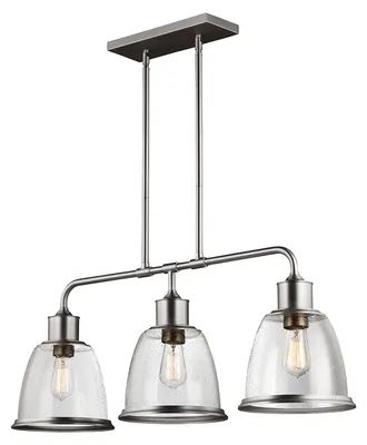 Obrázok produktu pre Luster Elstead Hobson E27 trojitý saténový nikel