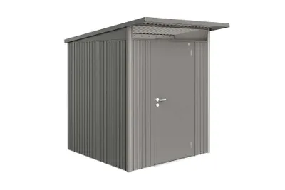 Obrázek produktu pro Plechový zahradní domek Biohort AvantGarde A1 jednokřídlé dveře 174 x 174 cm stříbrný metalický
