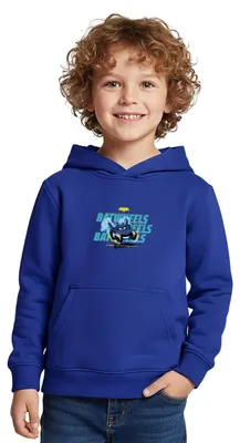 Produktbild von Spreadshirt Batwheels Bam Mit Schriftzug Protect Gotham City Kinder Premium Hoodie, 146/152 (10 Jahre), Royalblau