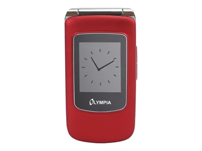 Produktbild von Olympia Grosstastenhandy View 6,1cm (2,4 Zoll), Farbe: Rot