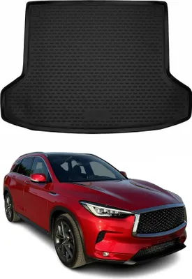 Immagine prodotto di Tappetino per bagagliaio Vassoio per Infiniti QX50 2018-2021 Gomma TPE Nero