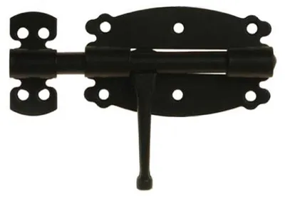 Produktbild von Zasuwka 484-40 Türriegel schwarz aus Stahl