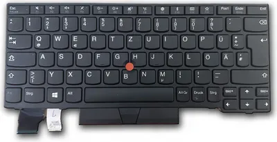 Produktbild von Tastatur für IBM Lenovo Thinkpad X280 X290 X390 X395 A285 L13 01YP052 deutsch