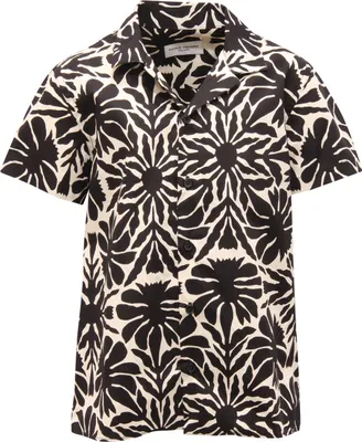 Zdjęcie produktu dla 0067AR camicia bimbo PAOLO PECORA chłopięca koszulka dziecięca czarny/biały