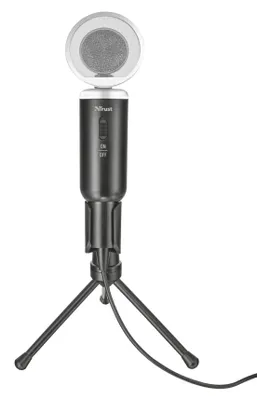 Produktbild von Trust 21672, PC-Mikrofon, 50 - 16000 Hz, 2,2 Ohm, Omnidirektional, Kabelgebunden, 3,5 mm (1/8")