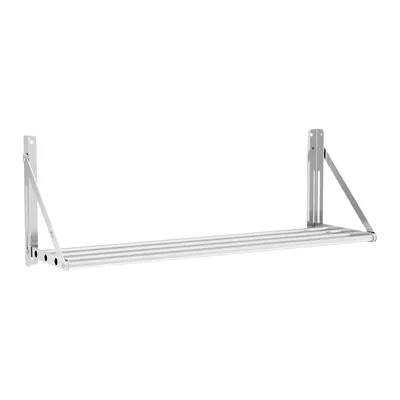 Produktbild von Expondo Royal Catering Wandbord - klappbar - Stangendesign - 100 x 30 cm - 40 kg - Edelstahl