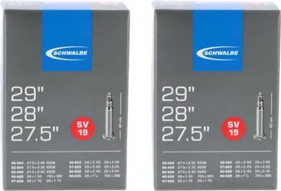 Zdjęcie produktu dla Schwalbe, dętka "No. 17", 28", rozmiar: Schwalbe SV 19 - 27,5/29
