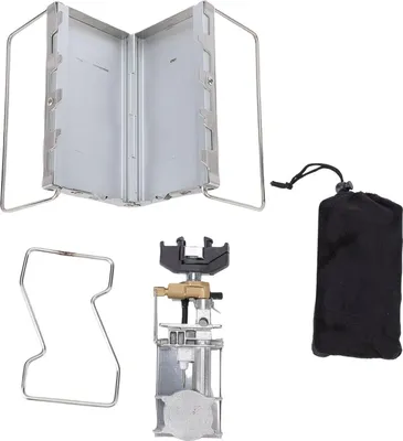 Obrázok produktu pre Skladací kempingový plynový varič 2800 W Prenosný butánový varič s úložnou taškou Zapaľovací systém pre rybárčenie, turistiku a outdoorové aktivity