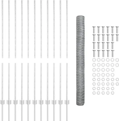Obrázek produktu pro vidaXL Svařovaný drátěný plot 25 x 1,4 m (š x v) Žárově pozinkovaná ocel