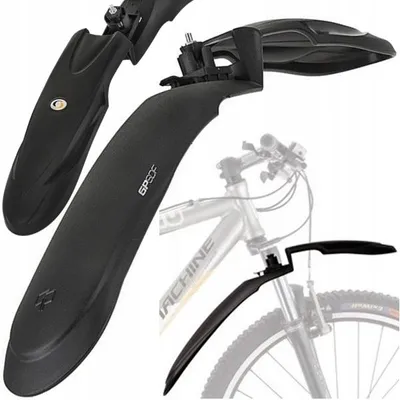 Produktbild von Simpla GP Front Fahrradschutzblech vorne MTB Schnellmontage