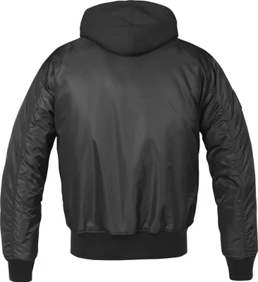 Produktbild von BRANDIT MA1 Sweat Hooded Jacket black Gr. 7XL