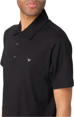 Immagine prodotto di Polo uomo EMPORIO ARMANI maglia manica corta con colletto e bottoni puro cotone articolo EM000571 AF123311, USA XXL-MEX EEG-FRA TTG BRA EEG-CN190/108B, Cotone 100%