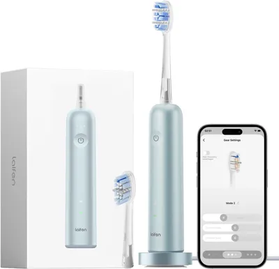 Produktbild von Laifen Wave Pro Elektrische Schallzahnbürste mit 66.000 Vibrationen, App-Steuerung, Drucksensor und 70 Tage Akku