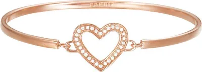 Produktbild von Esprit Damen Armreif Metall Rosegold Herz Zrkonia ESBA01299C600