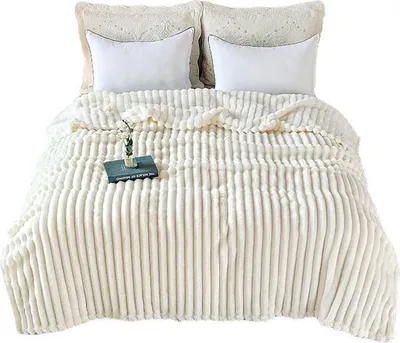 Produktbild von Fleecedecke 200 x 230 cm, Weich Und Flauschig, Für Sofa Bett Und Reisen
