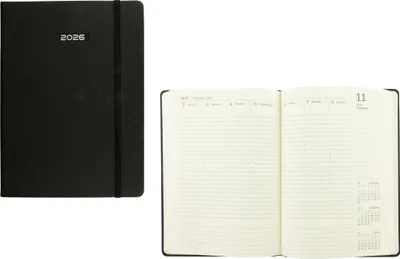 Produktbild von Terminplaner 2026 / Wochenkalender / Farbe: schwarz