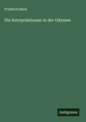 Produktbild von Die Interpolationen in der Odyssee