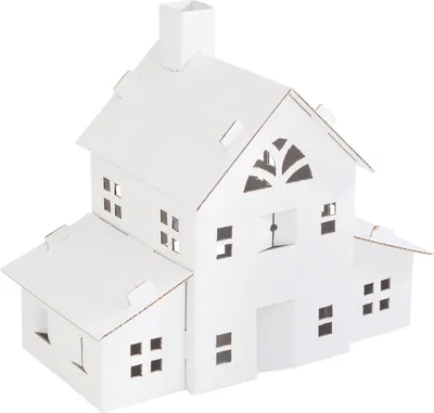 Produktbild von VBS Bastelset Papierhaus "Landhaus"