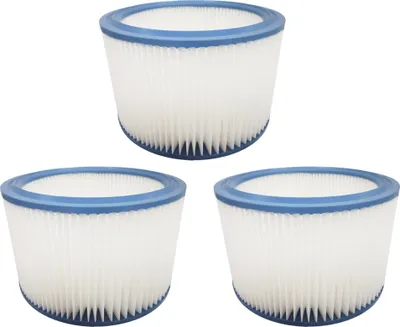 Produktbild von 3x Patronen-Filter / Ersatzfilter / Faltenfilter / Luftfilter für Nilfisk Attix 550-01 550-11 550-21 550-2M 751-11 751-21 791-21 751-2M 30-01