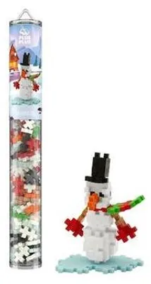 Produktbild von PLUS-PLUS 100 Kreativ Bausteine Schneemann