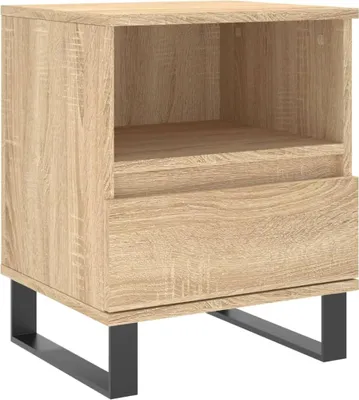 Obrázok produktu pre vidaXL Nočný stolík Sonoma Dub 40x35x50 cm odvodený výrobok z dreva
