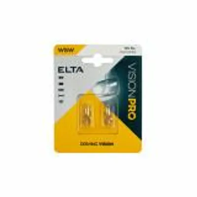 Obrázek produktu pro Elta Vision Pro Blister 12V 5W W2 1x9 5d W5W žárovka ELTA
