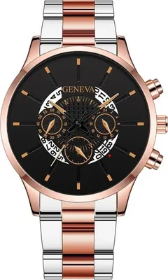 Produktbild von Dylan Herrenuhr - Stilvolle Silber / Golden Rosa 2 für jeden Anlass KP25969