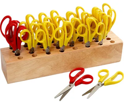 Produktbild von Kinderschere, L 12,5 cm, Rund, 1 Set [HOB-11227]