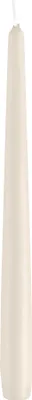 Produktbild von Konische Spitzkerzen Elfenbein 290 x Ø 23 mm, 12 Stück