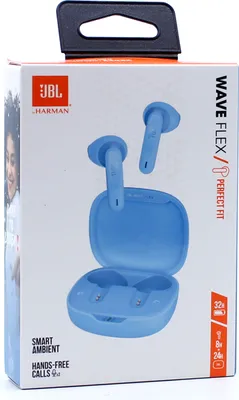 Immagine prodotto di Auricolare JBL JBLWFLEXBLU Wave Flex True Wireless Stereo In-ear Chiamate Musica Sport Tutti i giorni Bluetooth Blu